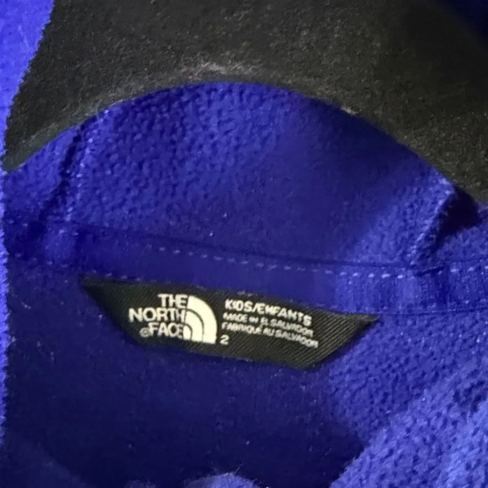 The North Face Kids Royal Blue Fleece Hoodie